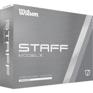 Wilson Staff Staff Model X Golfbälle - 12er Pack weiß