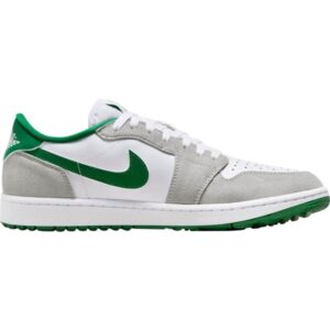 Nike Golf Golfschuhe Air Jordan 1 Low G weißgrüngrau