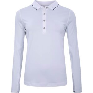 FootJoy Polo Langarm Thermal Jersey-3a weiß