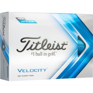 Titleist Velocity 2022 Golfbälle - 12er Pack blau