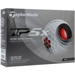TaylorMade TP5x Golfbälle - 12er Pack weiß