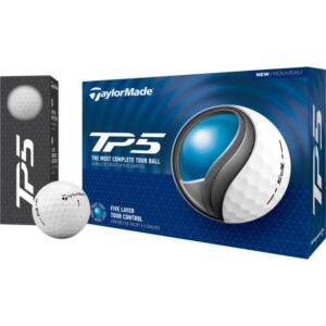 TaylorMade TP5 24 Golfbälle - 12er Pack weiß
