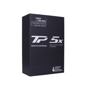 TaylorMade TP5x 24 Golfbälle 3+1 - 48er Pack weiß