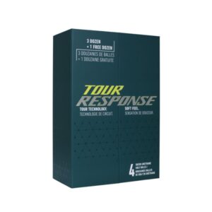 TaylorMade Tour Response Golfbälle 3+1 - 48er Pack weiß