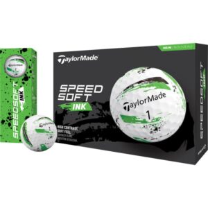 TaylorMade Speedsoft INK Golfbälle - 12er Pack grün