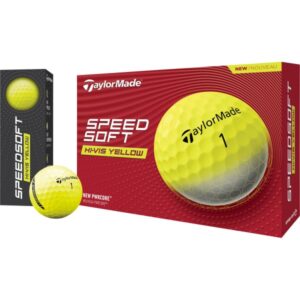 TaylorMade Speedsoft Golfbälle - 12er Pack gelb