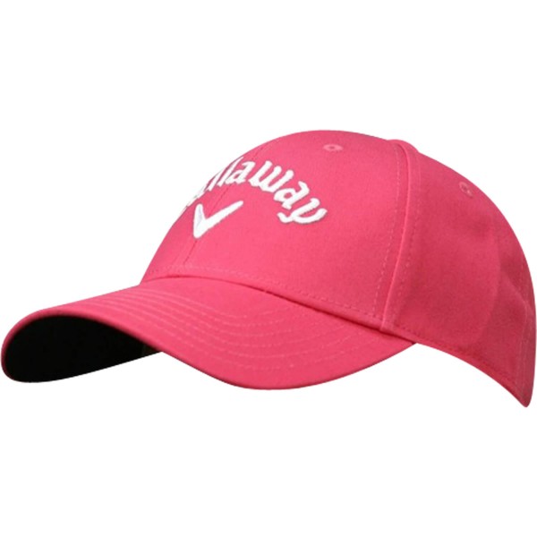 Callaway Cap Perf Side Crest pink