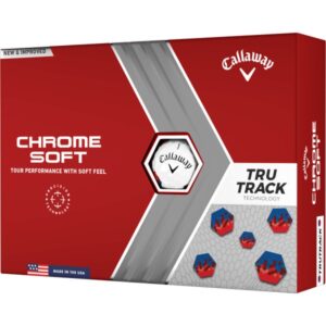Callaway Chrome Soft TruTrack Golfbälle - 12er Pack weiß