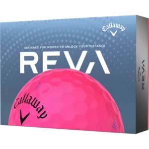 Callaway REVA 23 Golfbälle - 12er Pack pink