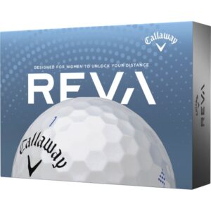 Callaway REVA 23 Golfbälle - 12er Pack weiß