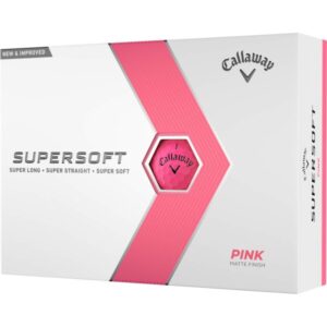Callaway Supersoft 23 Golfbälle - 12er Pack pink