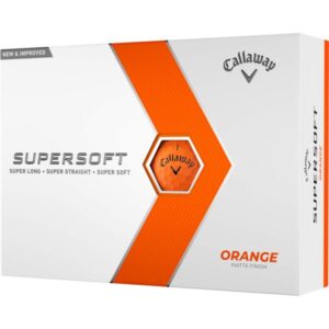 Callaway Supersoft 23 Golfbälle - 12er Pack orange