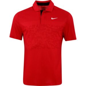 Nike Golf Polo Dri-FIT ADV Tiger Woods rot