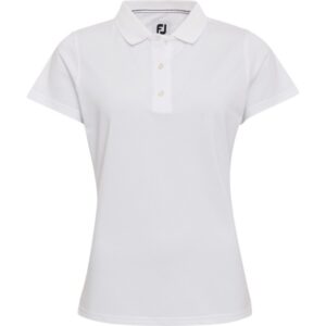 FootJoy Polo Stretch Pique Solid weiß