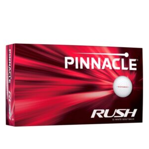 Pinnacle Rush Golfbälle - 15er Pack weiß