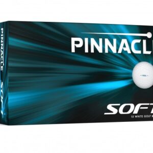 Pinnacle Golfbälle Soft 2023 - 15er Pack weiß