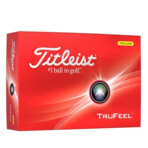 Titleist Trufeel 2024 Golfbälle gelb