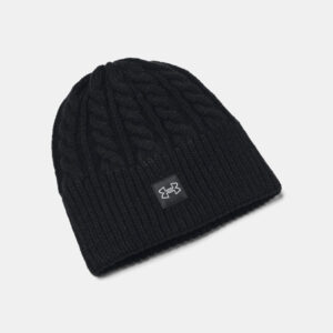 Under Armour Halftime Cable Beanie Damen | black one size