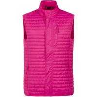 Daniel Springs quilted vest Thermo Weste pink
