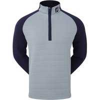 FootJoy Quilted Jacquard Chill-Out XP Stretch Midlayer grau