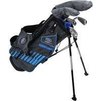 US Kids Golf UL 48 5 Club Stand Bag Set türkis