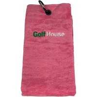 Golf House TriFold Handtuch rosa