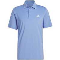 Adidas ULTIMATE365 SOLID LEFT CHEST Halbarm Polo blau