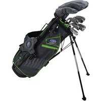 US Kids Golf UL 57 7 Club Stand Bag Set grün