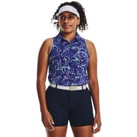 Under Armour Iso-Chill ohne Arm Polo blau