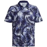 Under Armour Iso-Chill Grphc Palm Halbarm Polo navy