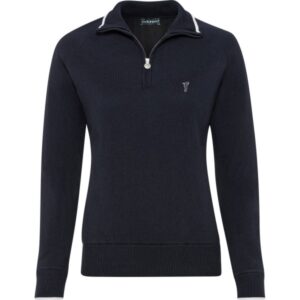 Golfino Pullover The Angelica Windstopper 14-Zip navy