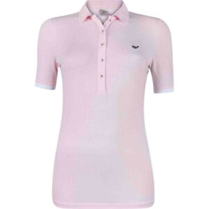 girls golf Polo Amour Rose rosa