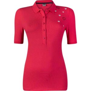 girls golf Polo Red Weekend rot