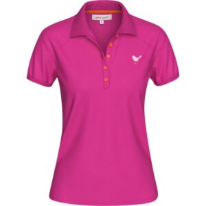 girls golf Polo Pink Ultra pink