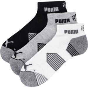 Puma Socken Essential 14 Cut weißgrauschwarz
