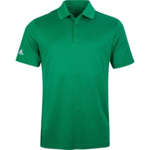 adidas Poloshirt Performance kurzarm grün