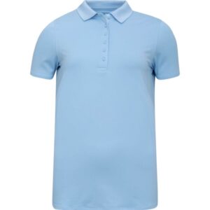 Puma Poloshirt Team Cloudspun kurzarm hellblau