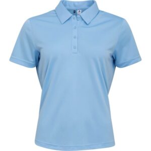 adidas Poloshirt Performance kurzarm hellblau