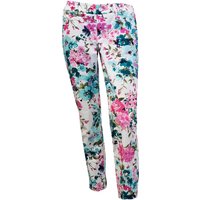 Mona Jersey Flower 7/8-Hose Damen