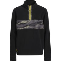 Print Block Zipp Pullover Junior