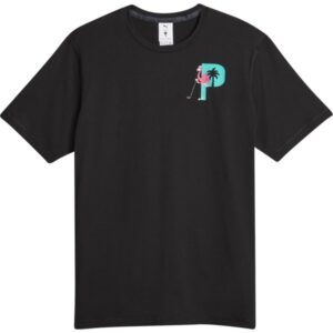 Puma T-Shirt PTC Graphic Tee schwarz