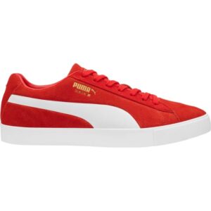 Puma Golfschuhe Fusion Suede For All Time rot