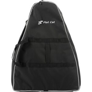Flat Cat Trolley Bag schwarz
