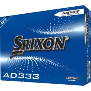 Srixon AD333 10 Golfbälle - 12er Pack weiß