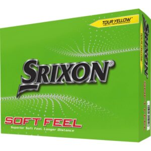 Srixon Soft Feel Herren Golfbälle - 12er Pack gelb