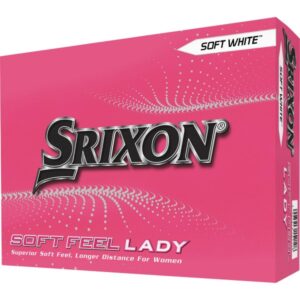 Srixon Soft Feel Lady Golfbälle - 12er Pack weiß