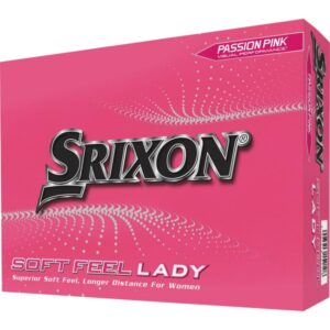 Srixon Soft Feel Lady Golfbälle - 12er Pack pink