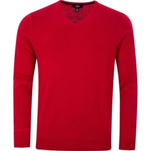 Callaway Pullover V-Neck Sweater rot