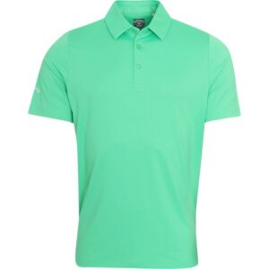 Callaway Poloshirt Swing Tech Solid kurzarm hellgrün