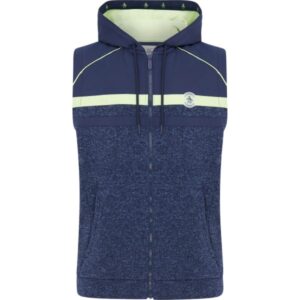 Original Penguin Weste Mixed Media Fleece navy